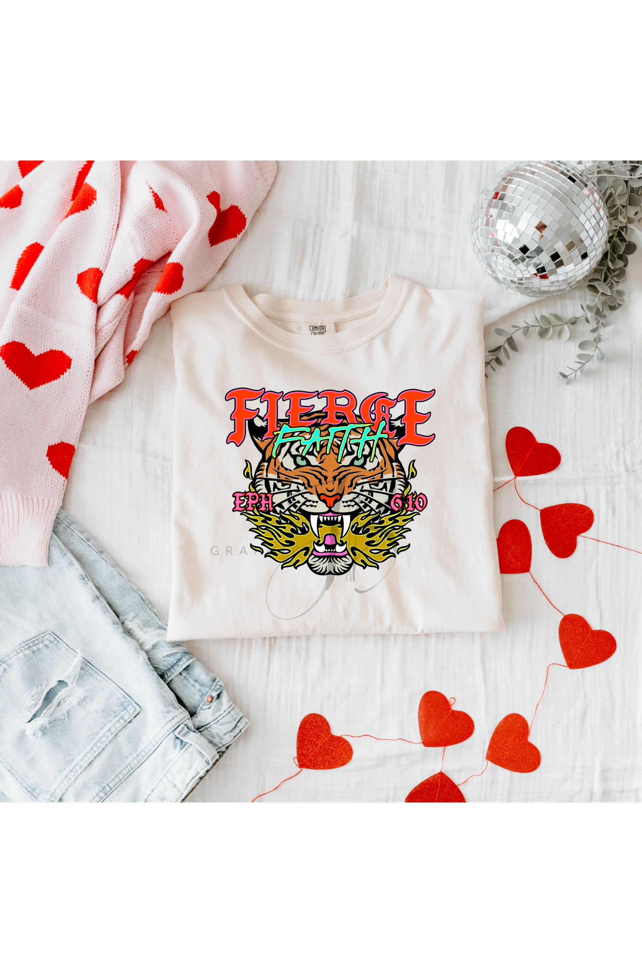 Fierce Faith Comfort Colors T-Shirt