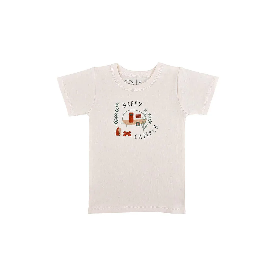 Finn   Emma Organic Tee - Happy Camper