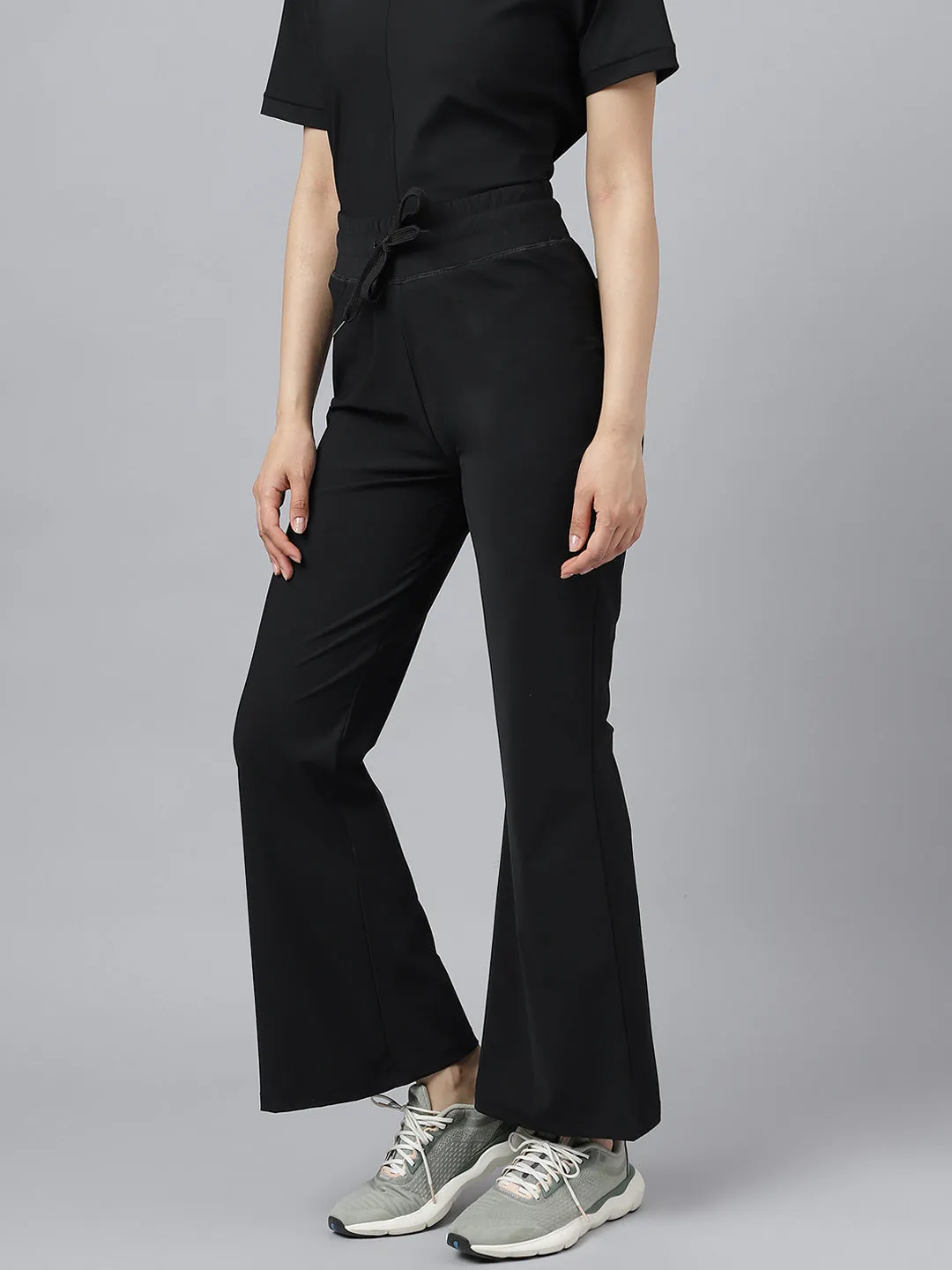 fitkin self stripes bootcut trackpants