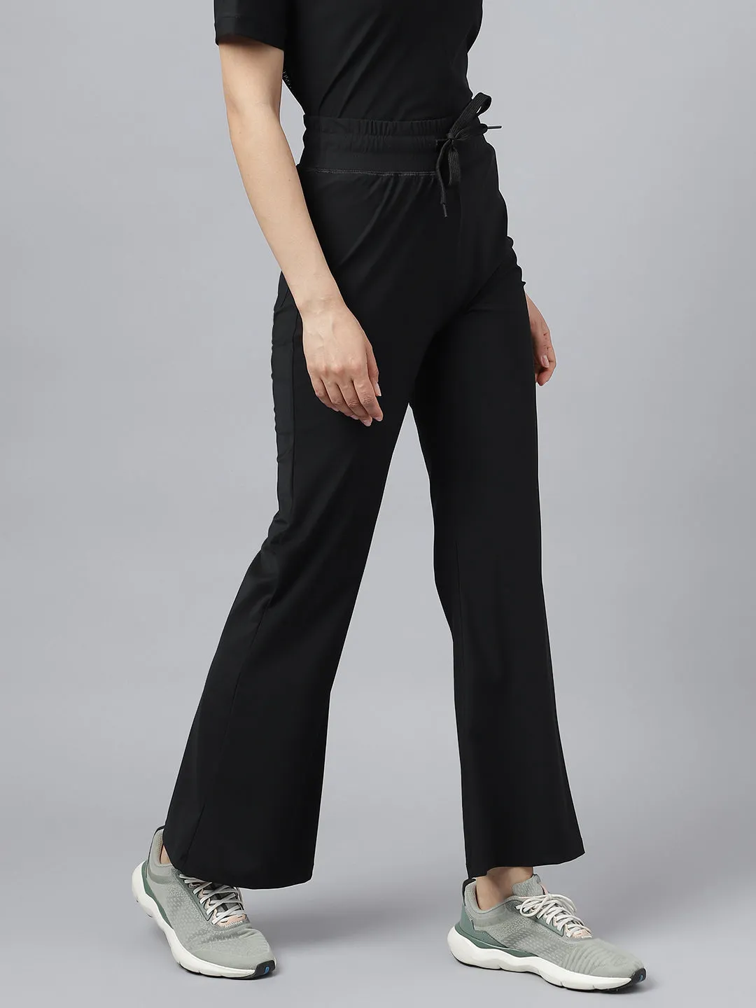 fitkin self stripes bootcut trackpants