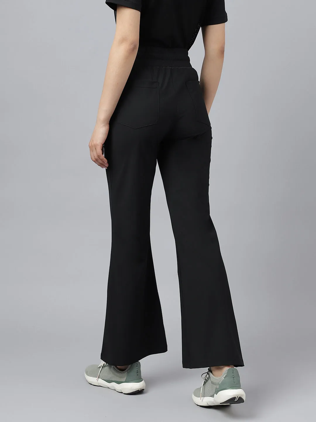fitkin self stripes bootcut trackpants