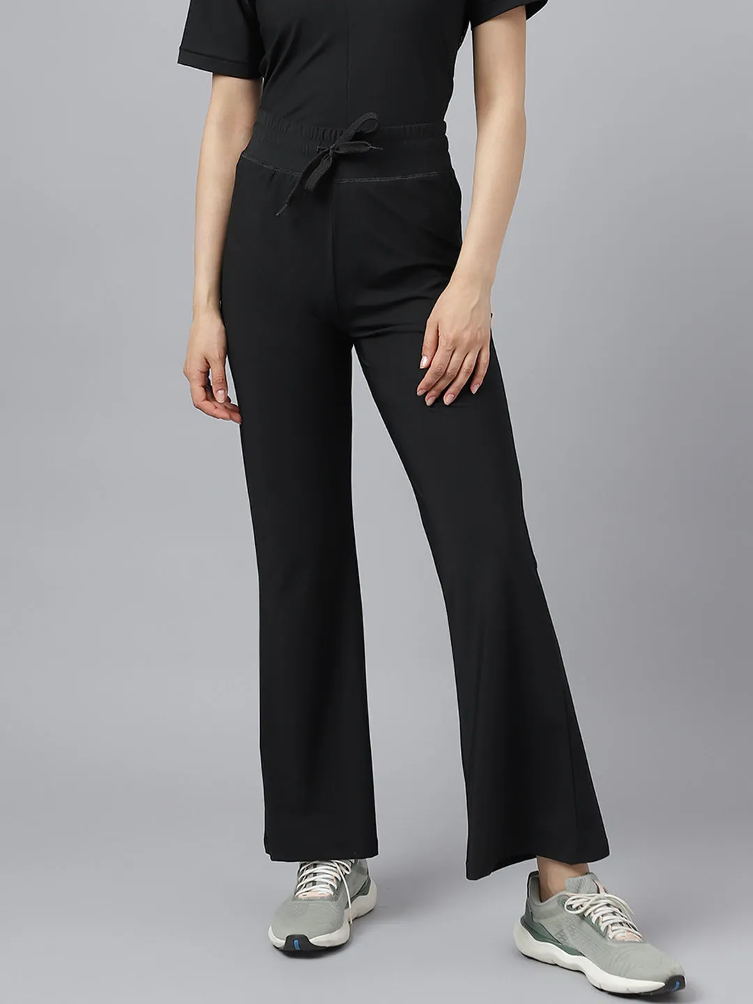 fitkin self stripes bootcut trackpants