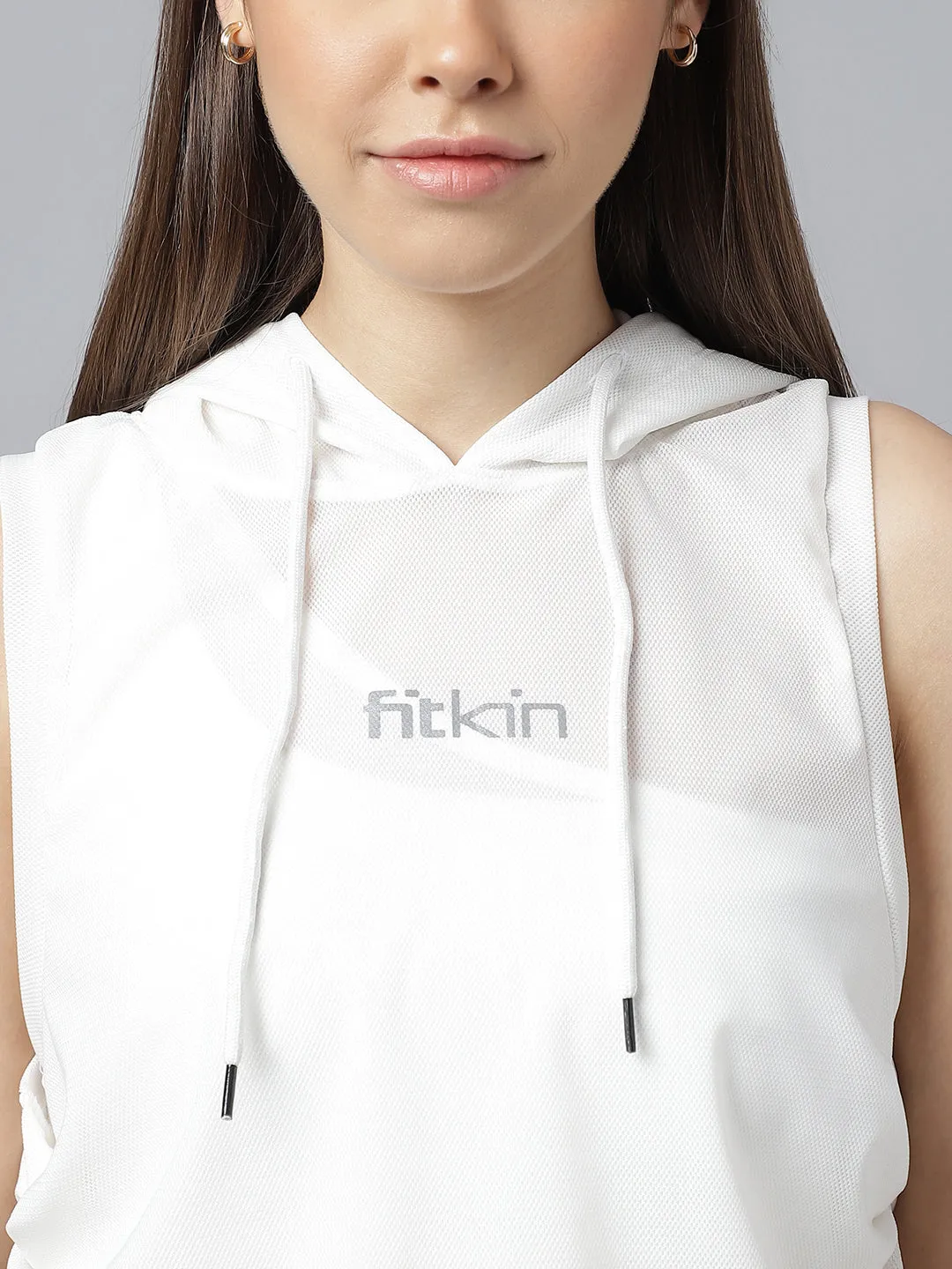 Fitkin women side twist hoodie