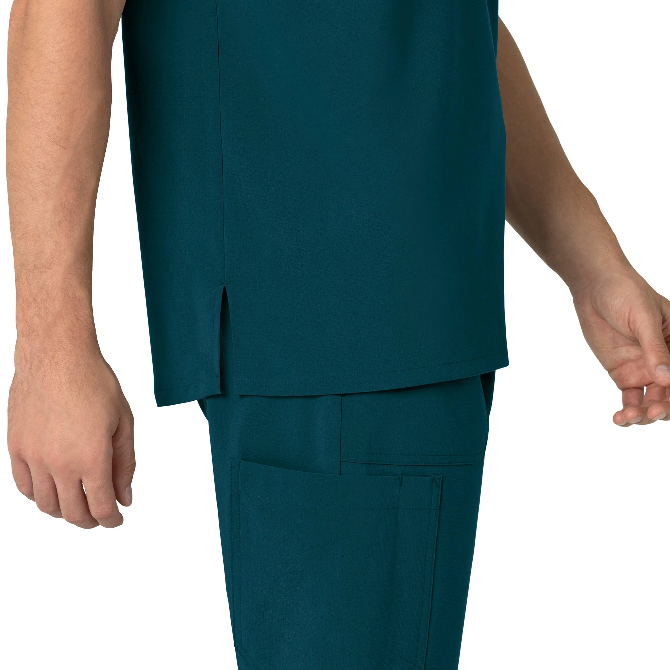 Force Cross-Flex C16310 Men's Henley Scrub Top Caribbean