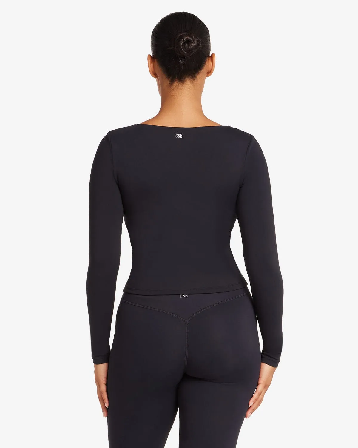 Form Alina Long Sleeve Top | Black