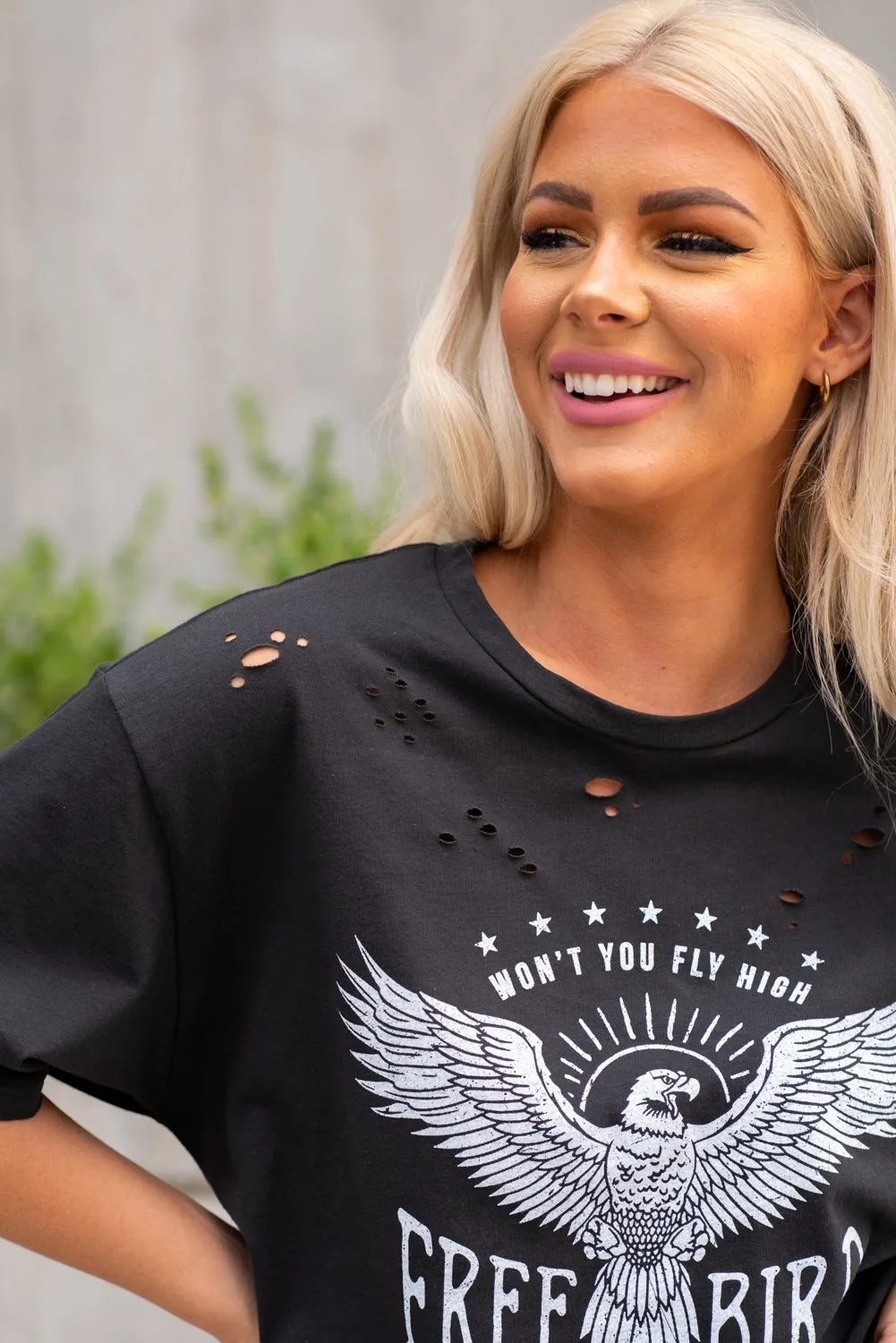 Free Bird Eagle Graphic Tee