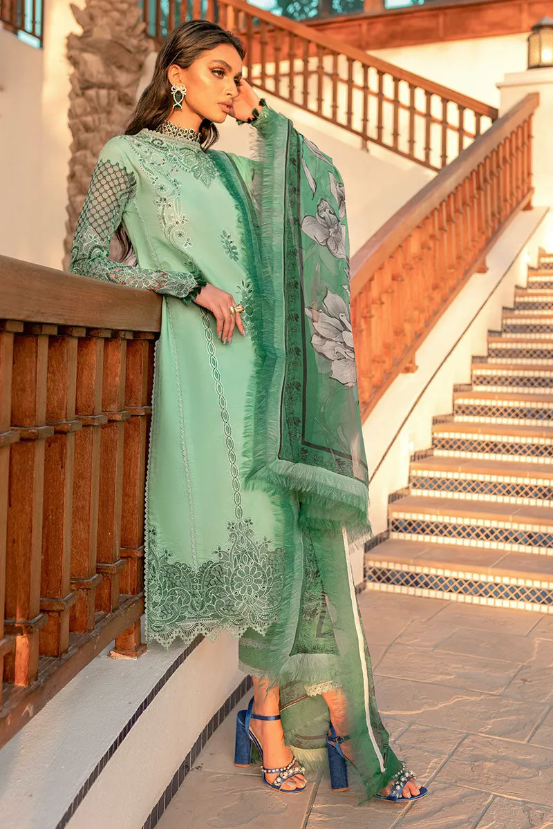 Fresh Sage | Mushq Hemline Spring/Summer Lawn Collection 2022 | Unstitched Embroidered Lawn Suits