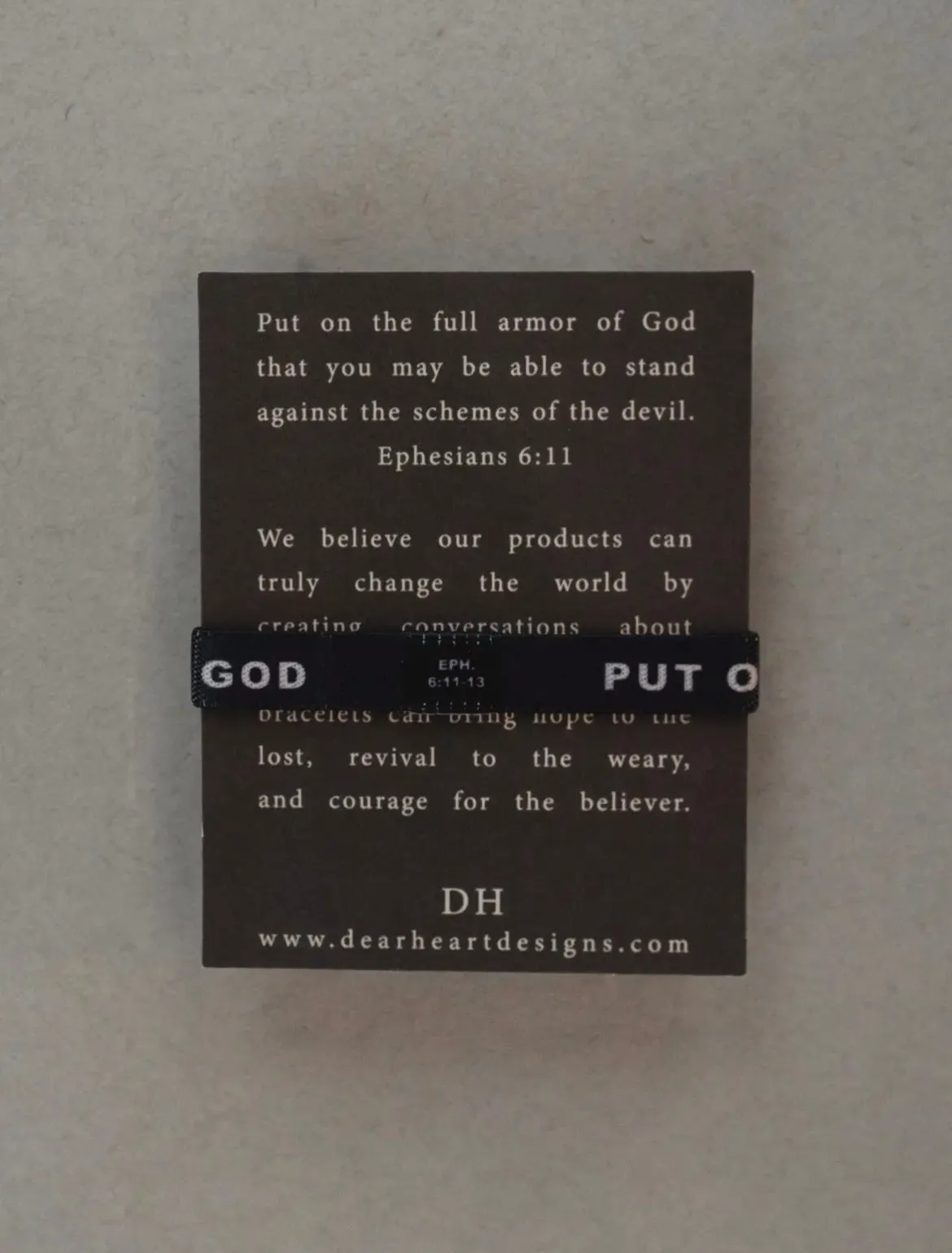 Full Armor of God Men's Bracelet