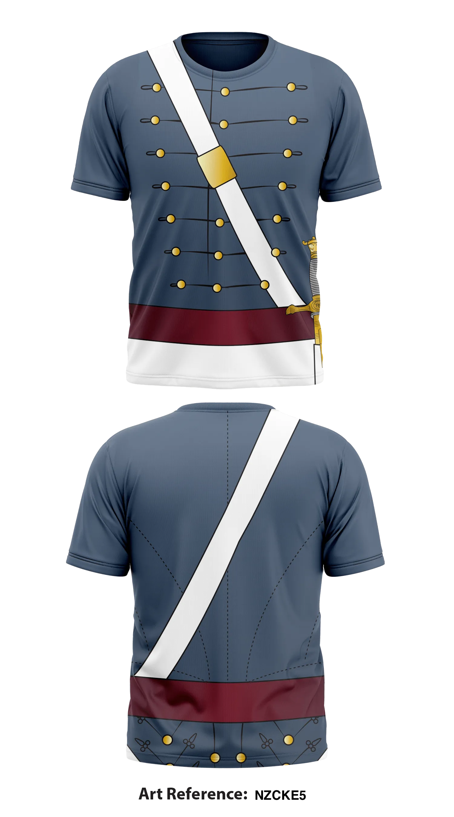 Full Dress - Limited Edition Core Men's SS Performance Tee - URKRNX