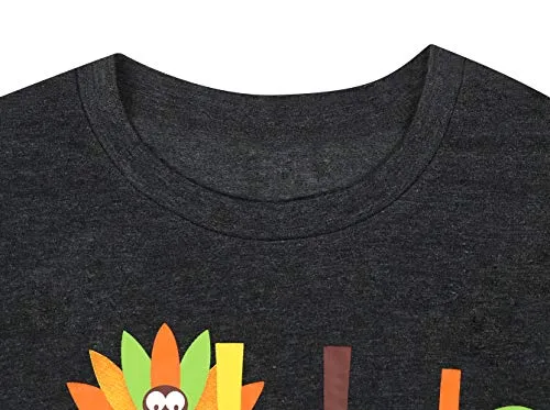 Funny Thanksgiving Turkey Tee for Women