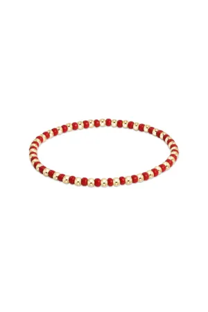 Gameday Hope Grateful Bracelet - Bright Red