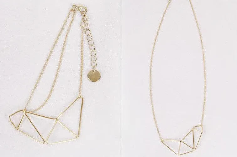 Geometry necklace-sold out