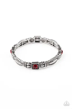 Get This Glow on the Road - Red Paparazzi Accessories