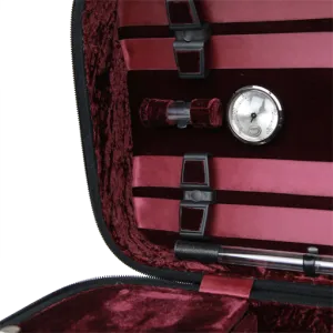 GEWA Liuteria Atlanta Oblong Violin Case 4/4 Black with Red Interior