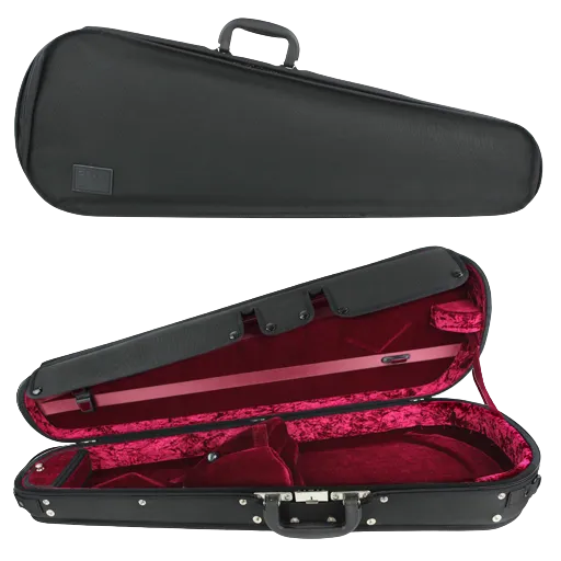 GEWA Luiteria Concerto Adjustable Viola Case Black with Red Interior