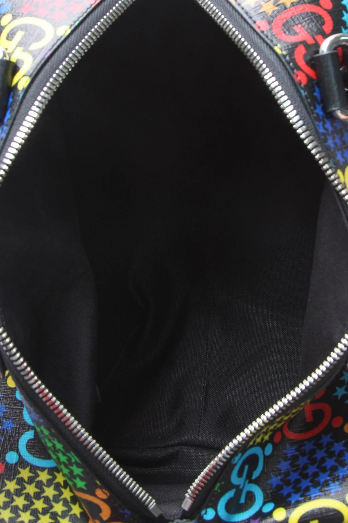 GG Psychedelic Convertible Small Duffle Backpack