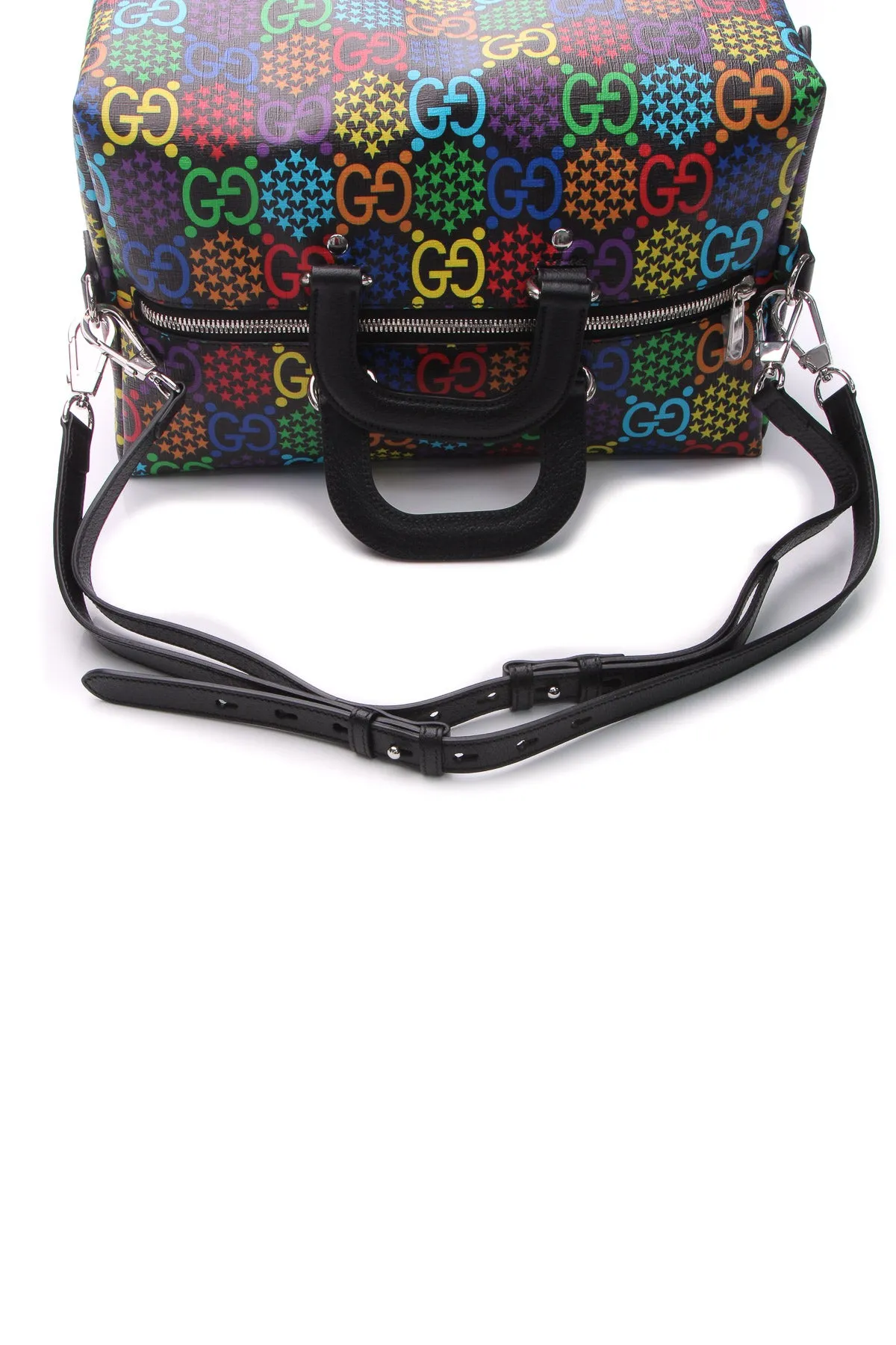 GG Psychedelic Convertible Small Duffle Backpack
