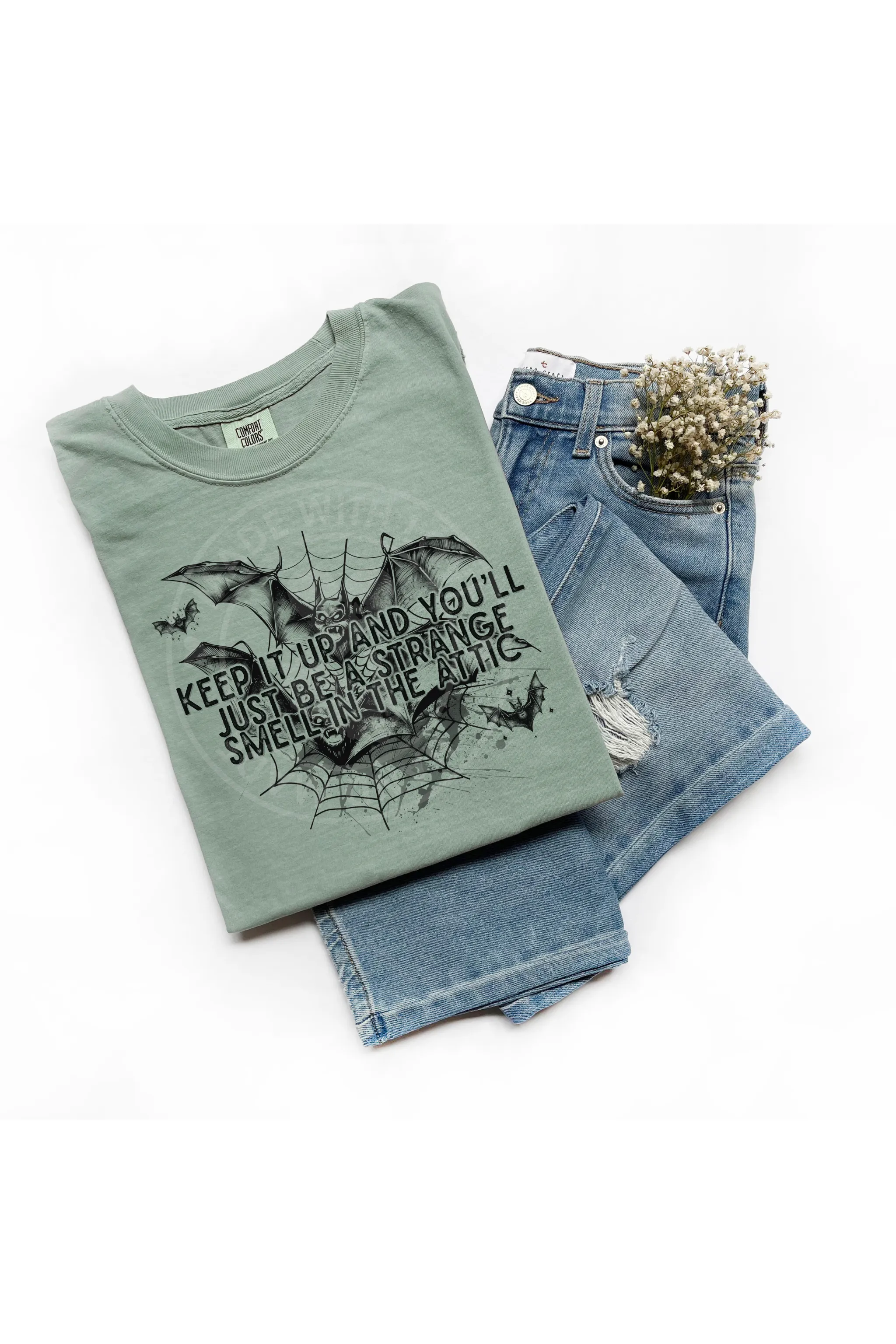 Ghostly Attic Smell Comfort Colors T-Shirt