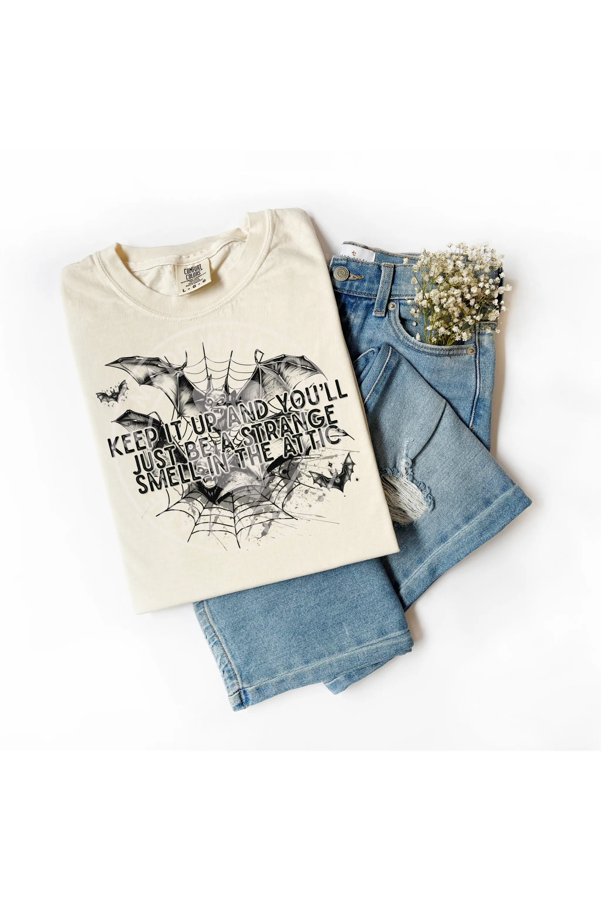 Ghostly Attic Smell Comfort Colors T-Shirt
