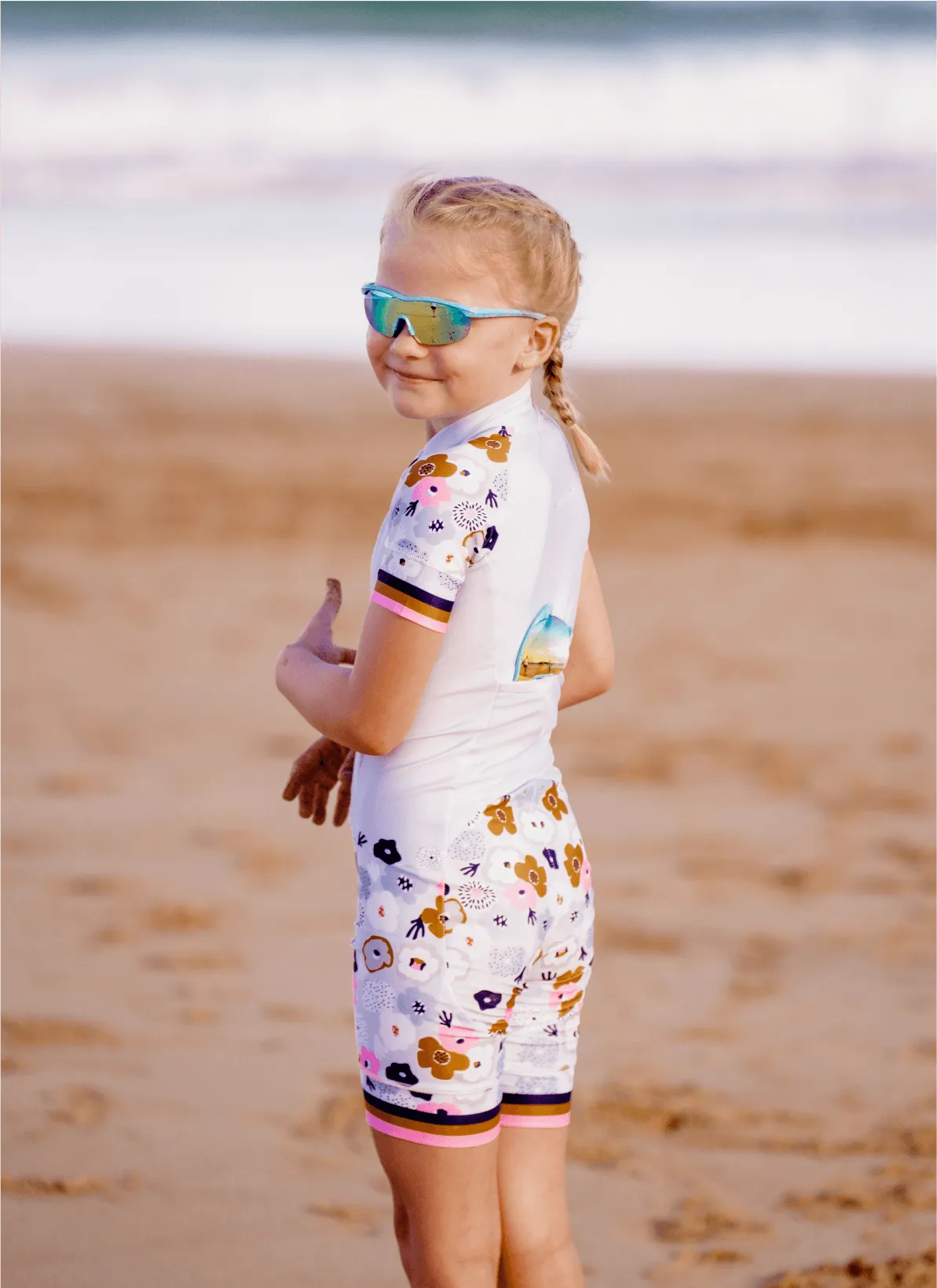 Girls Triathlon Suit - Classic Floral