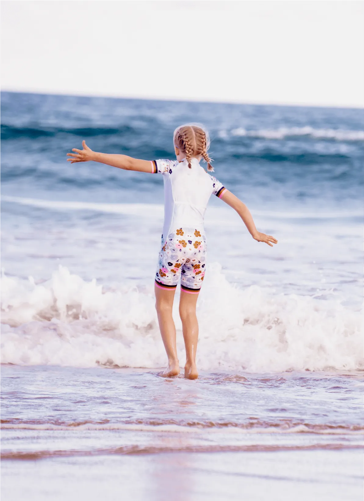 Girls Triathlon Suit - Classic Floral