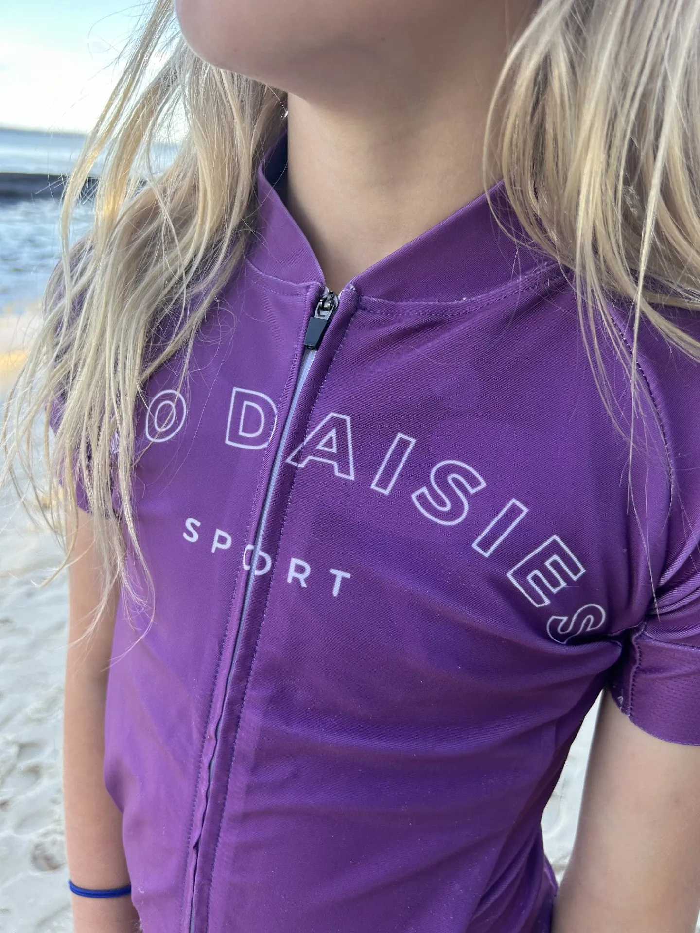 Girls Triathlon Suit - Dark Purple