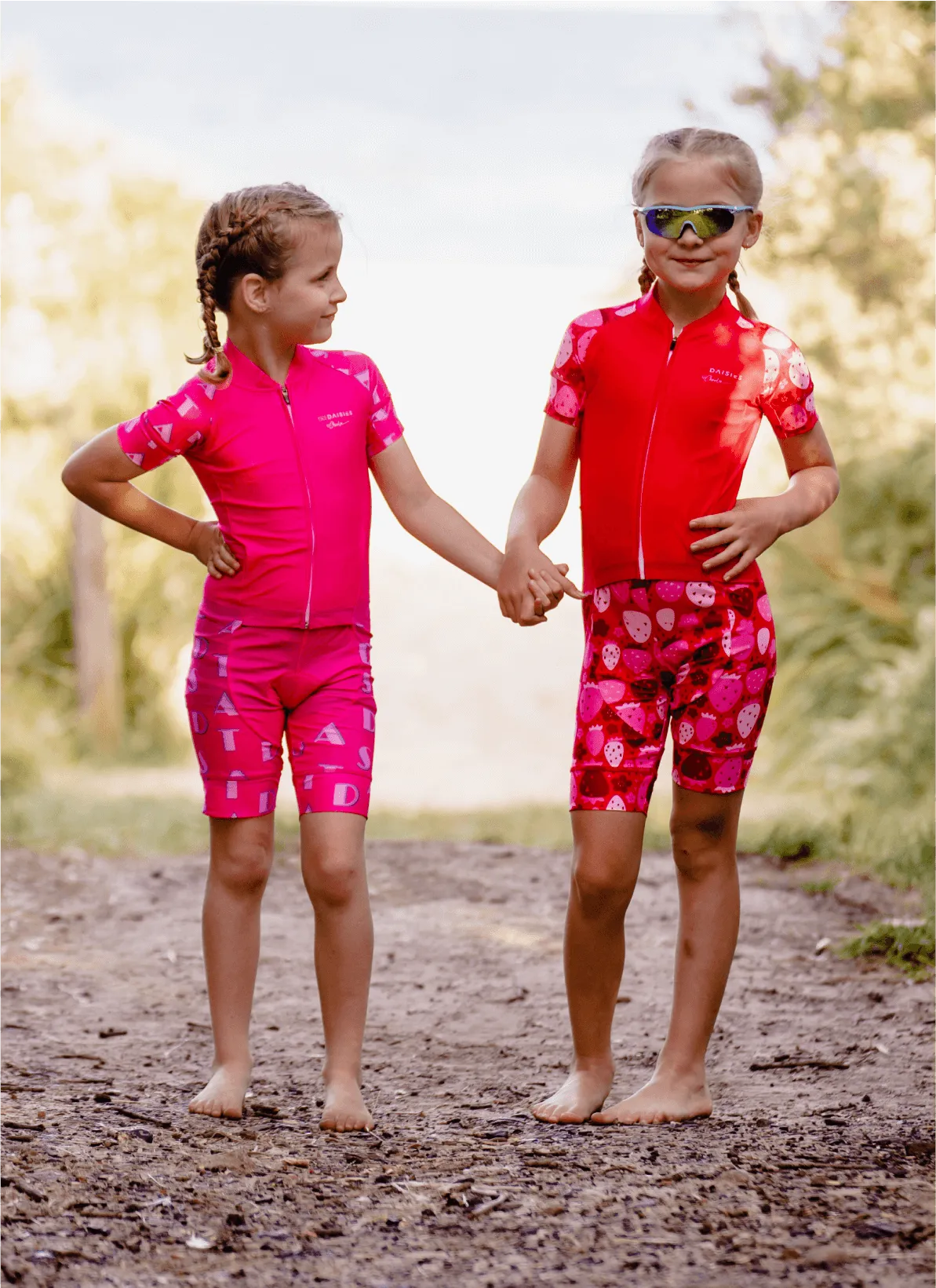 Girls Triathlon Suit - Strawberry Burst