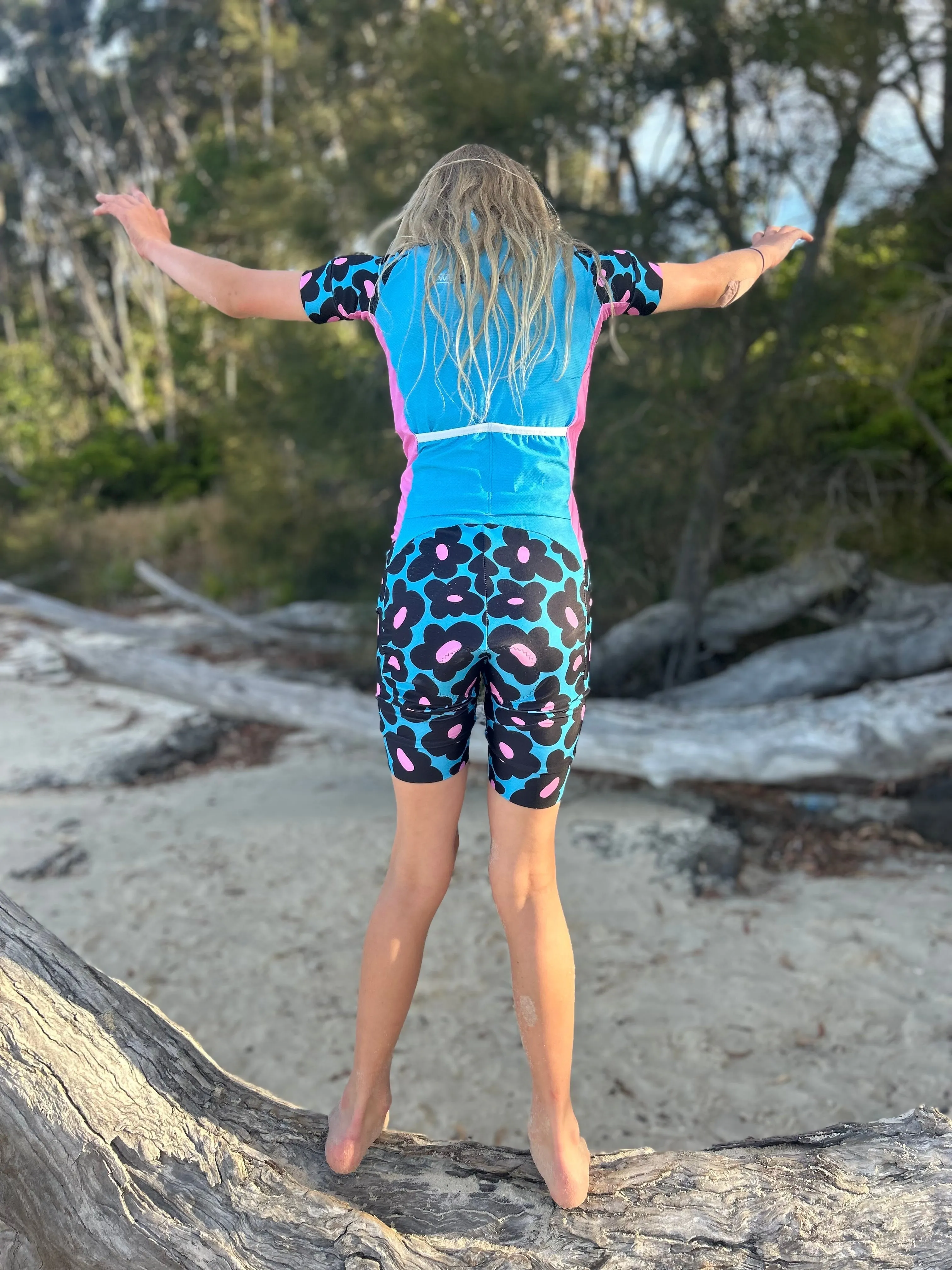 Girls Triathlon Suit - Summer Floral