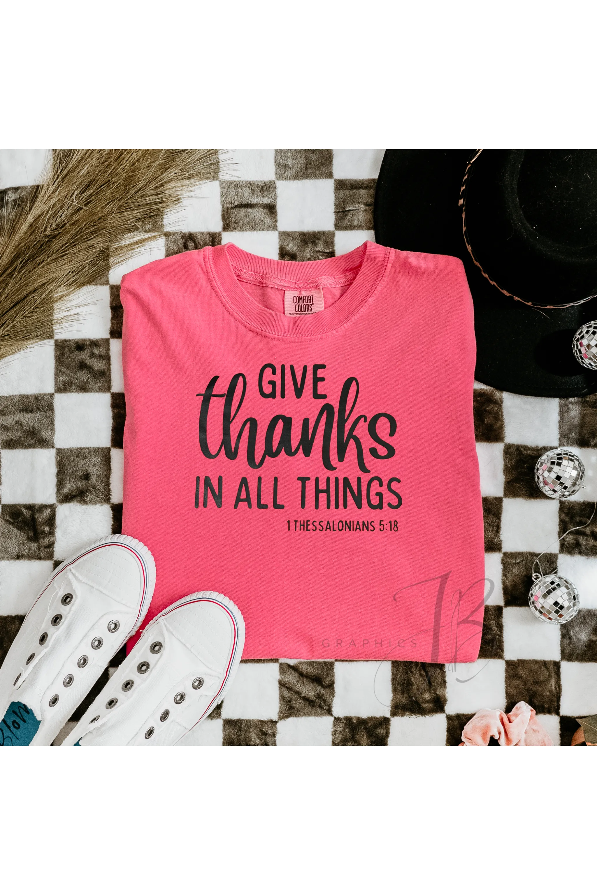 Give Thanks Comfort Colors T-Shirt