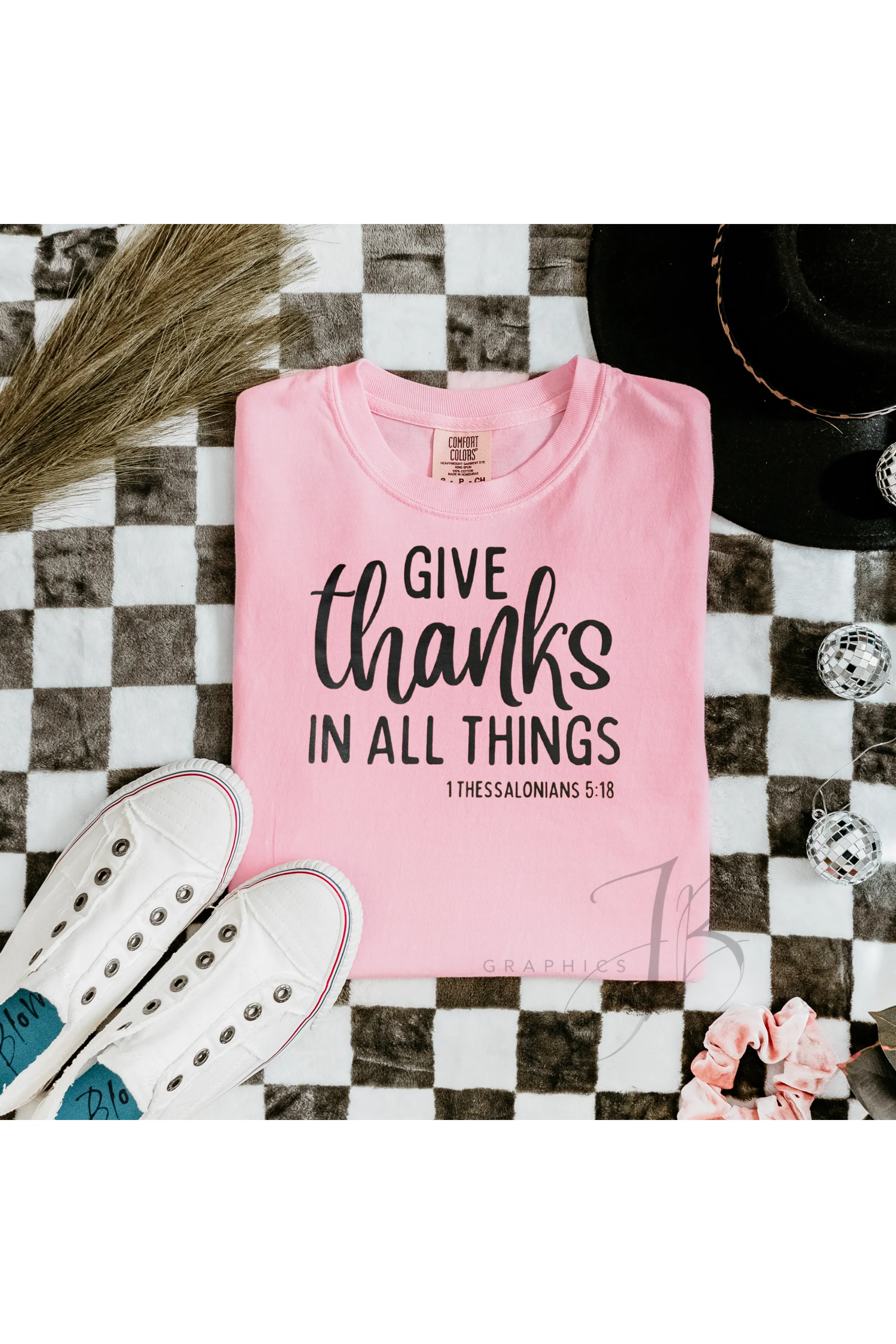 Give Thanks Comfort Colors T-Shirt