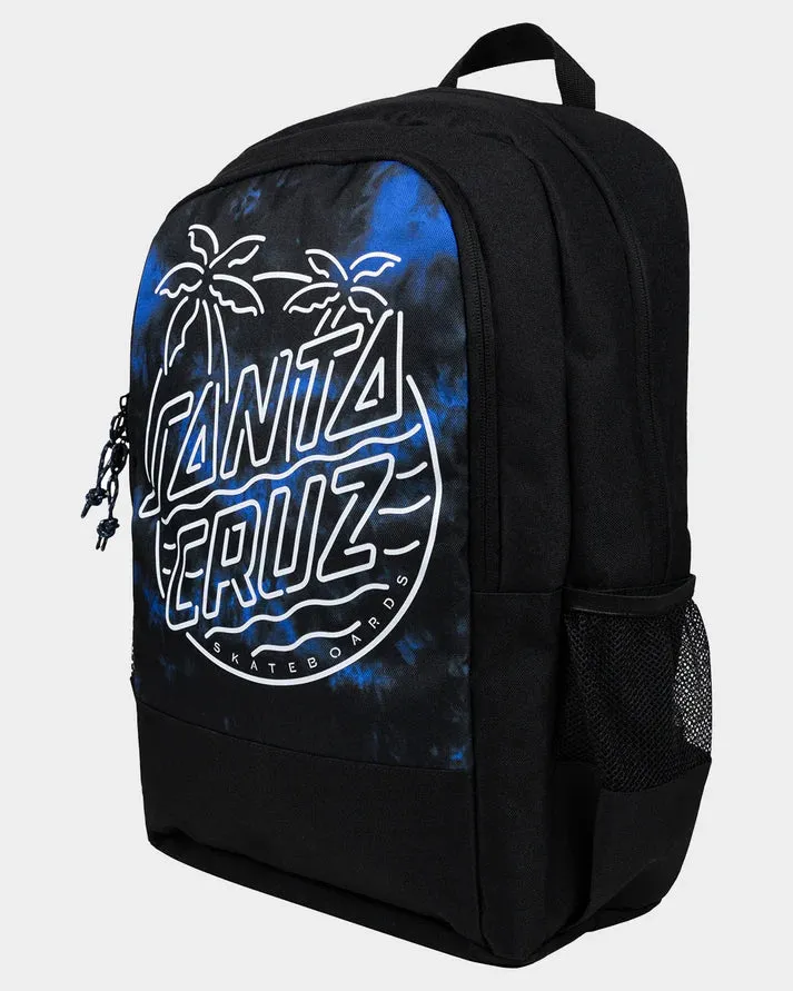 Glow Dot Mono Backpack by Santa Cruz
