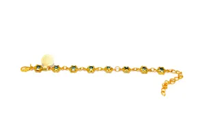 Gold Turkish Evil Eye Bracelet