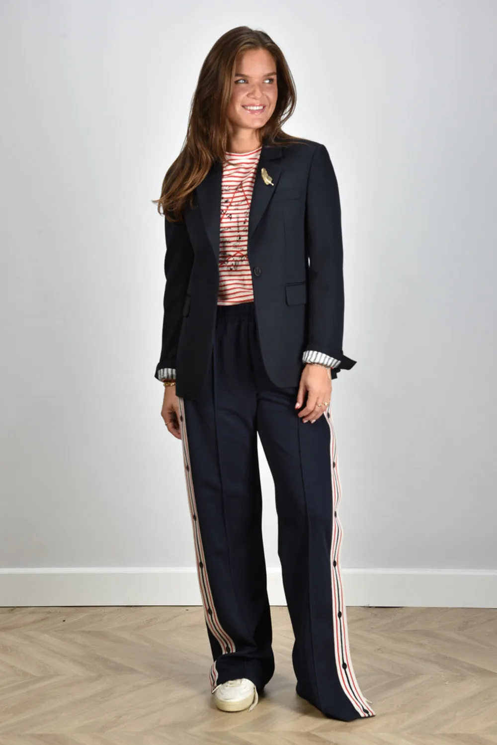 Golden Goose blazer GWP01059.P000619.50486 dark blue