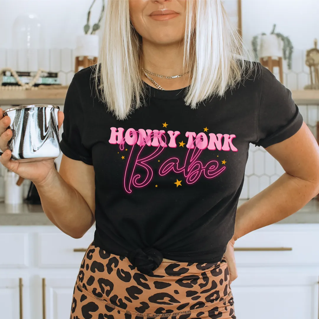 Graphic T-Shirts Honky Tonk Babe Tee