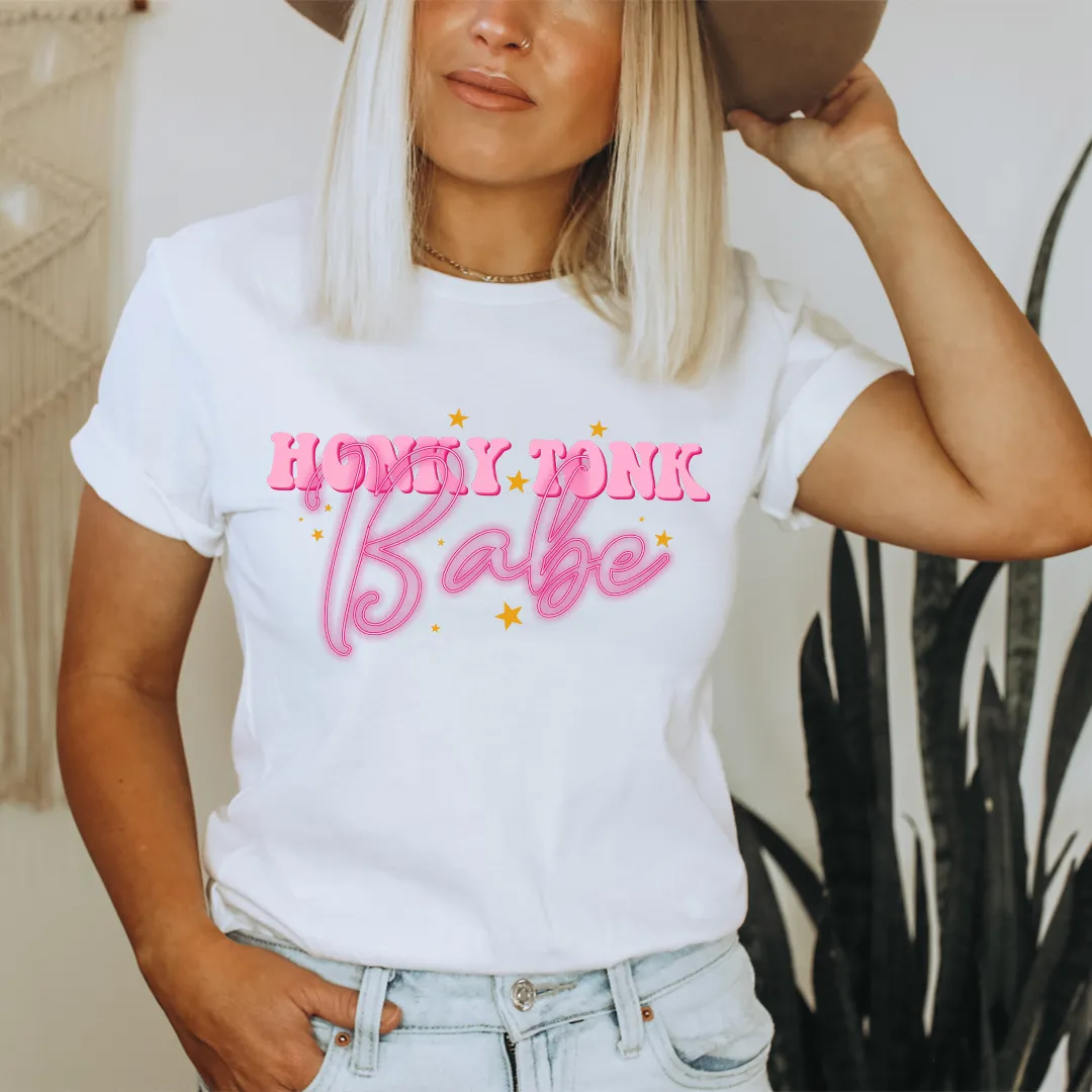Graphic T-Shirts Honky Tonk Babe Tee