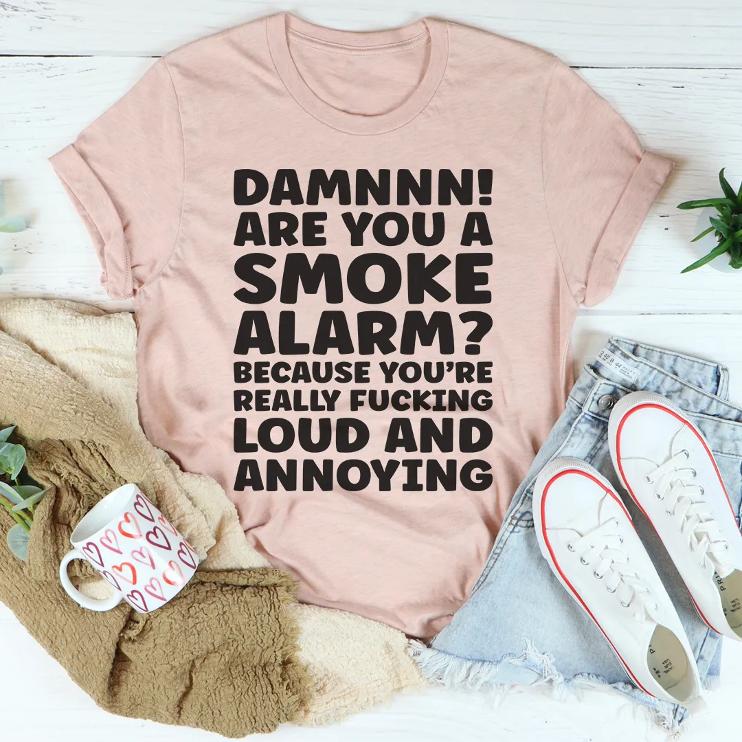 Graphic T-Shirts Smoke Alarm Tee