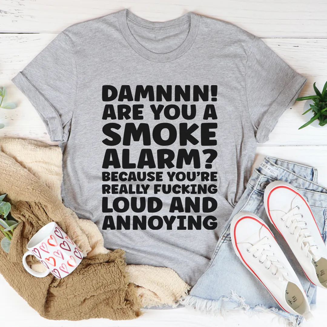 Graphic T-Shirts Smoke Alarm Tee