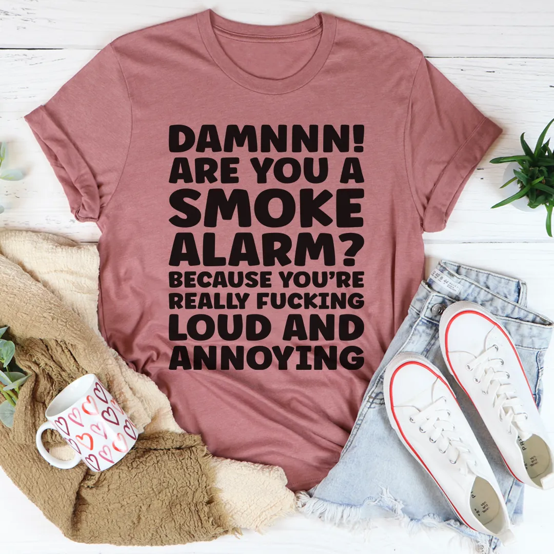 Graphic T-Shirts Smoke Alarm Tee