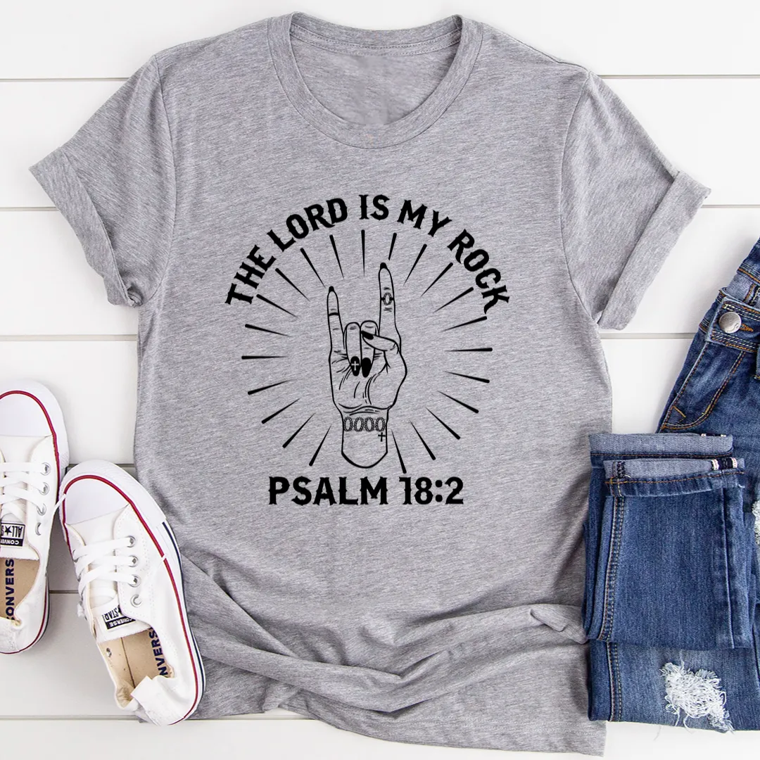 Graphic T-Shirts The Lord Is My Rock Tee