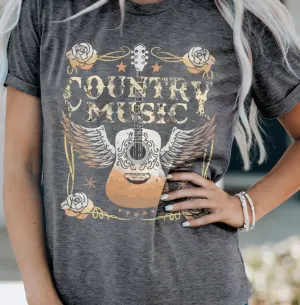 Graphic Tee - Country Music