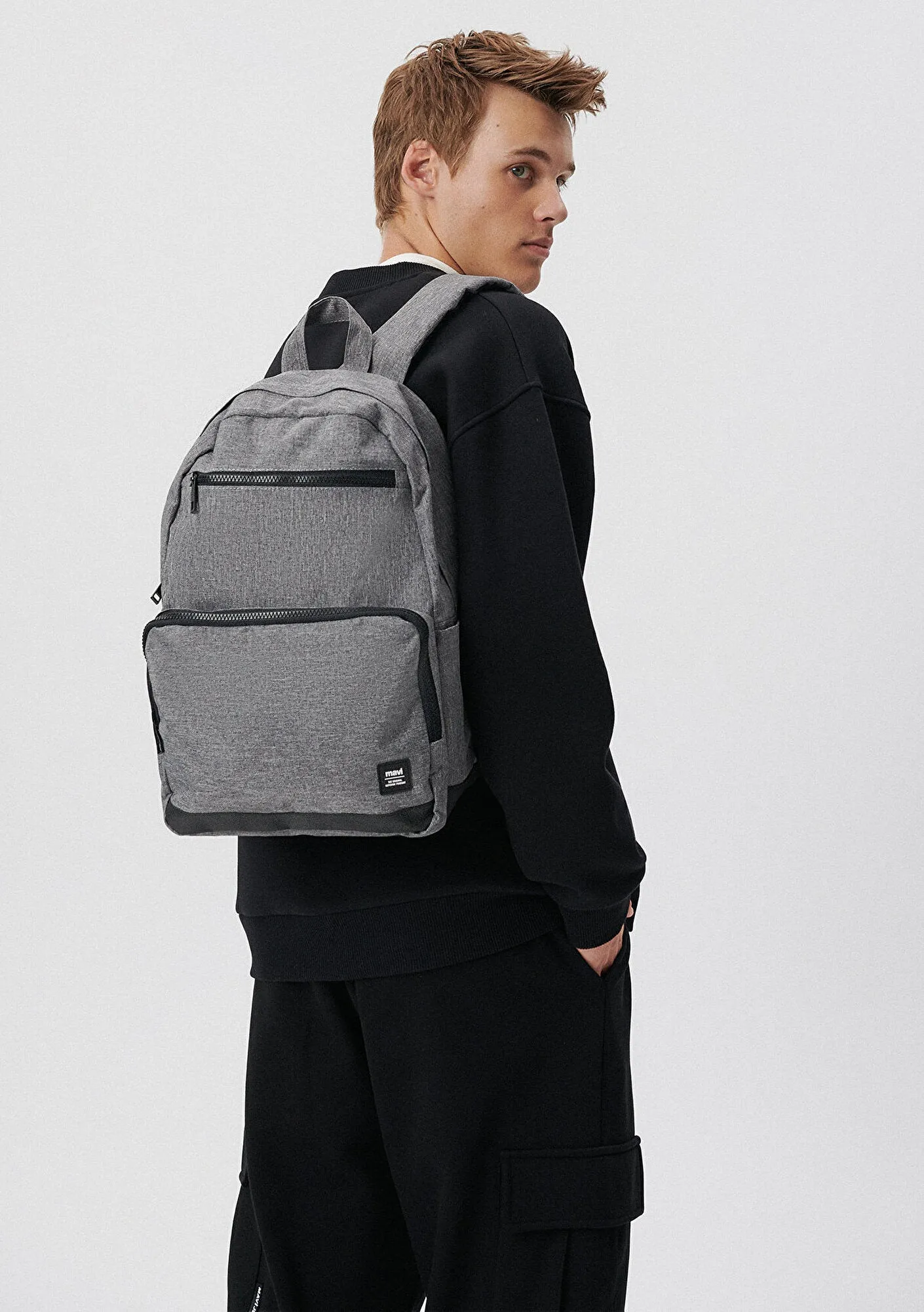 Grey Backpack