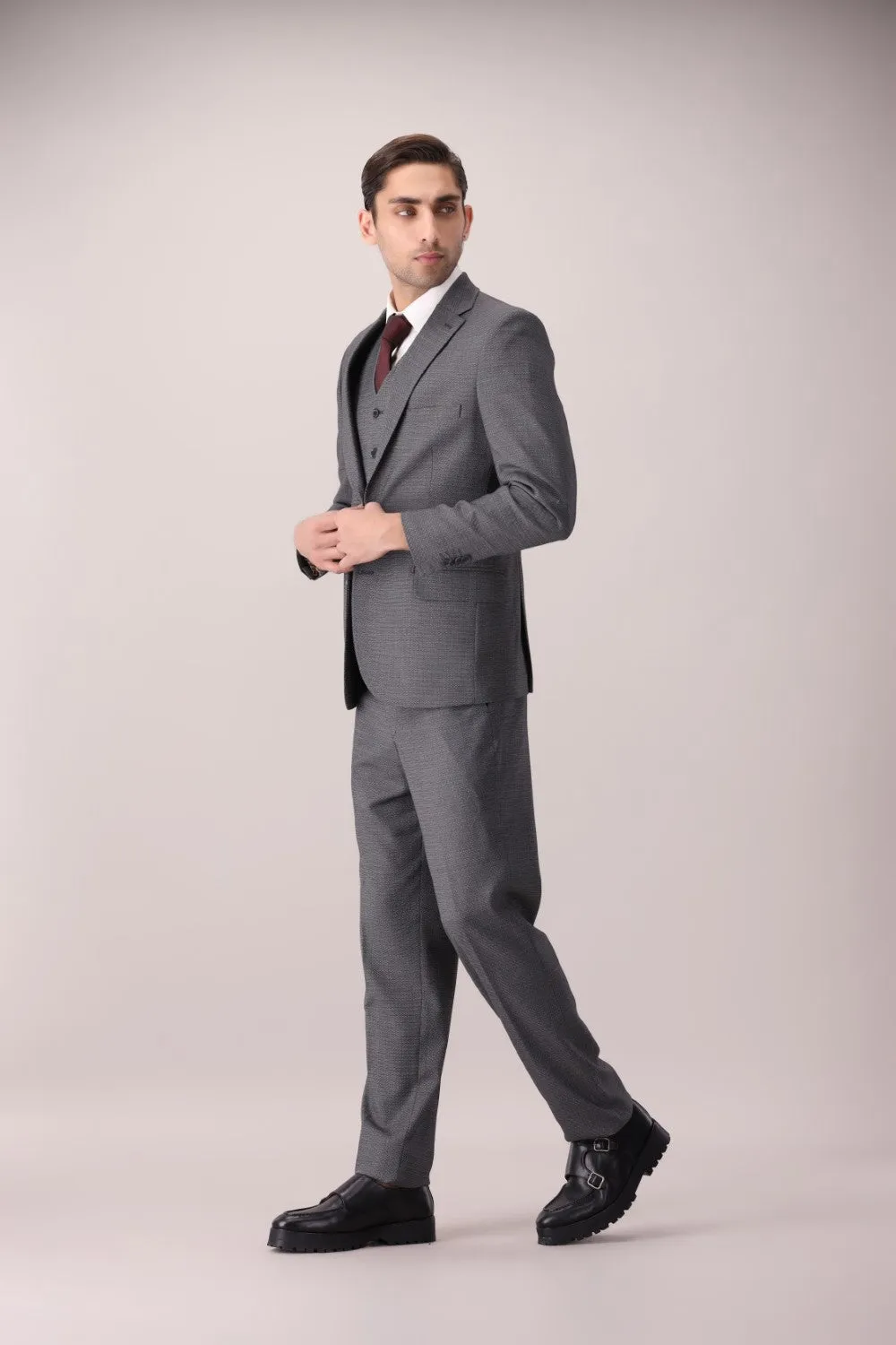 Grey Notch Suit
