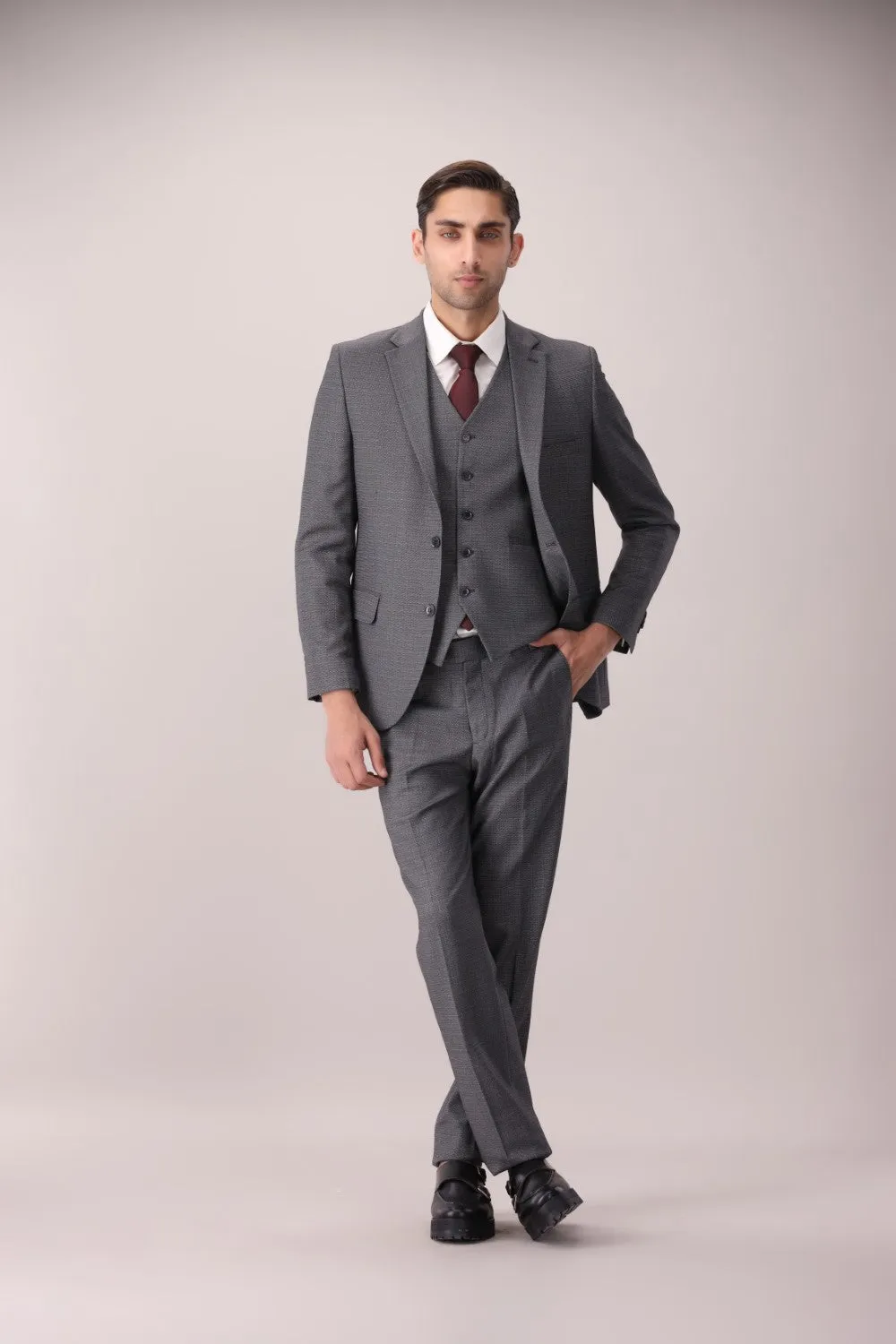 Grey Notch Suit