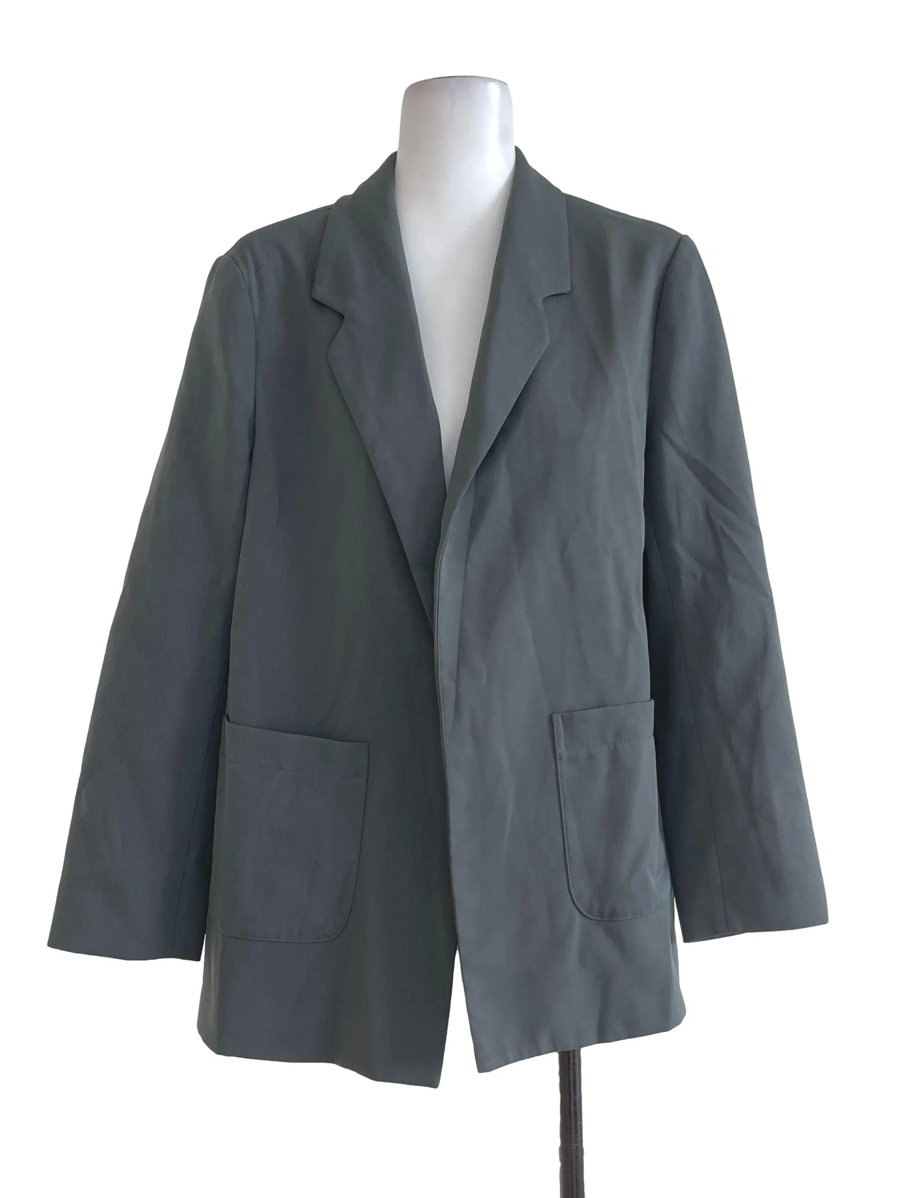 Grey Regular Blazer