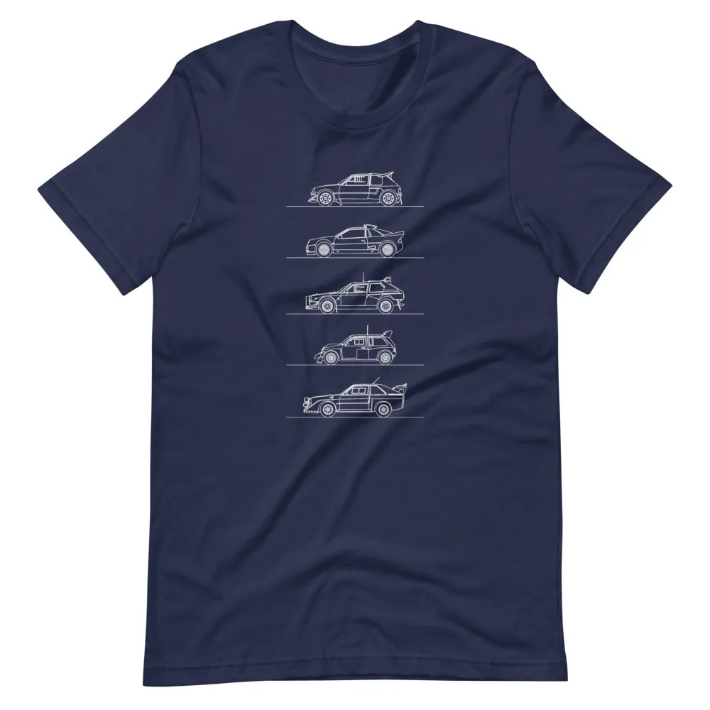 Group B Rally Legends Silhouette T-shirt