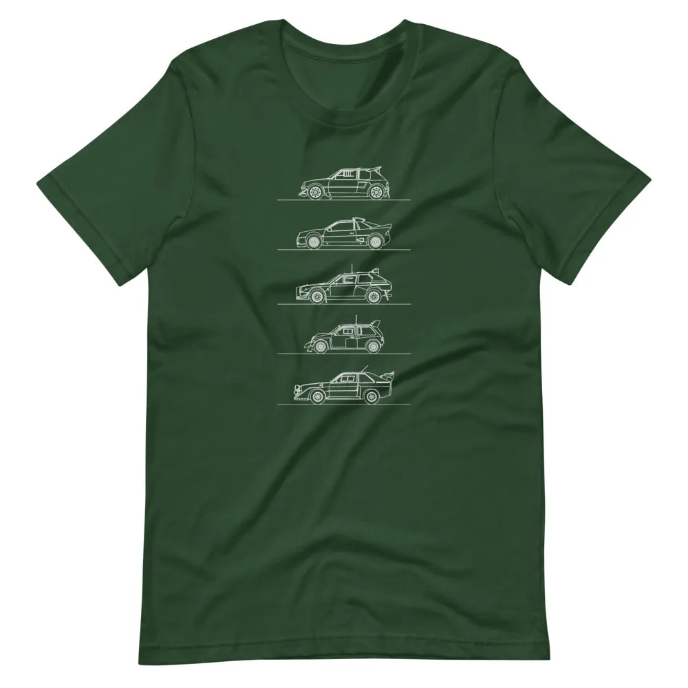 Group B Rally Legends Silhouette T-shirt