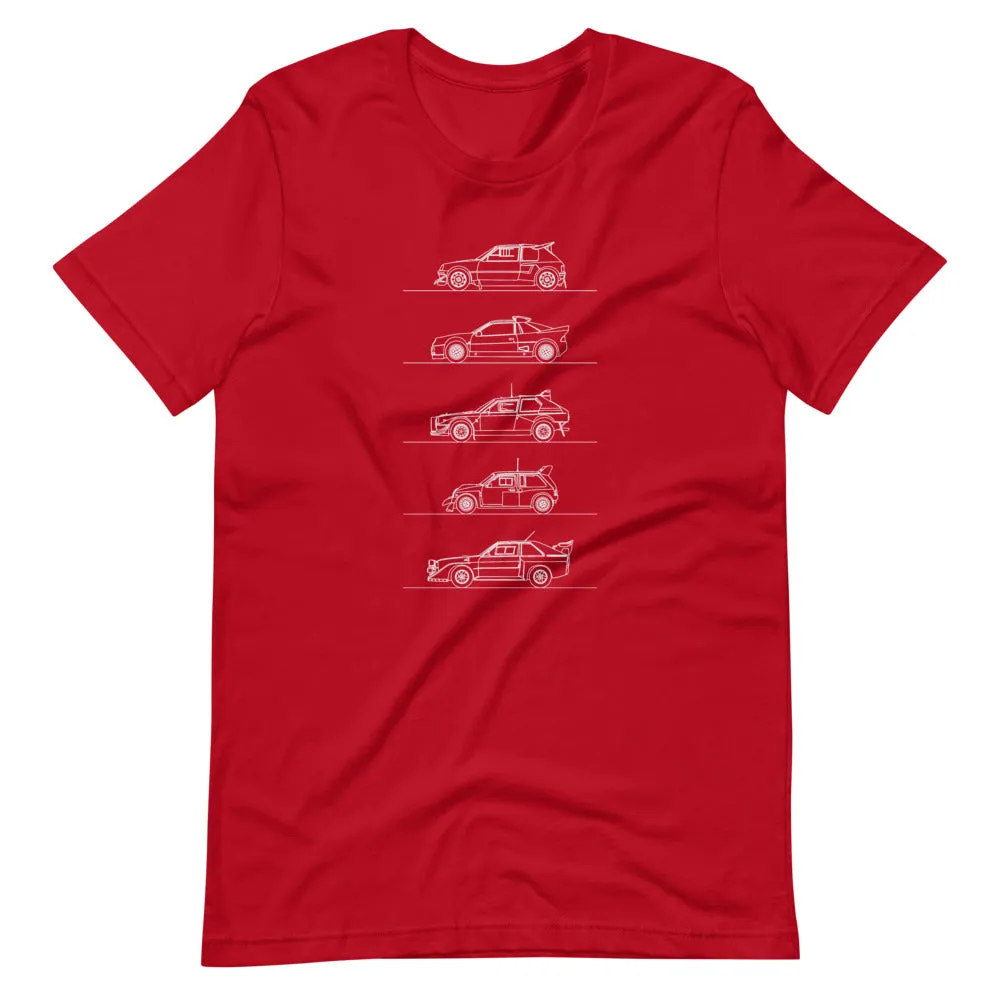 Group B Rally Legends Silhouette T-shirt