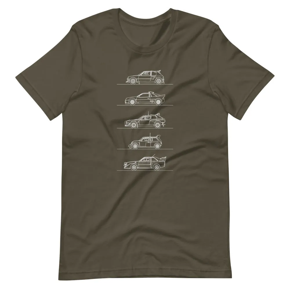 Group B Rally Legends Silhouette T-shirt