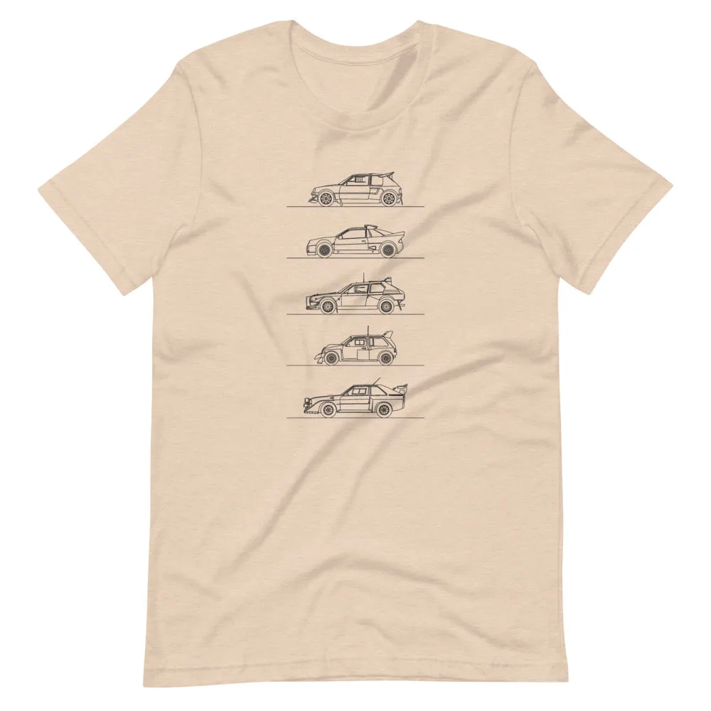 Group B Rally Legends Silhouette T-shirt