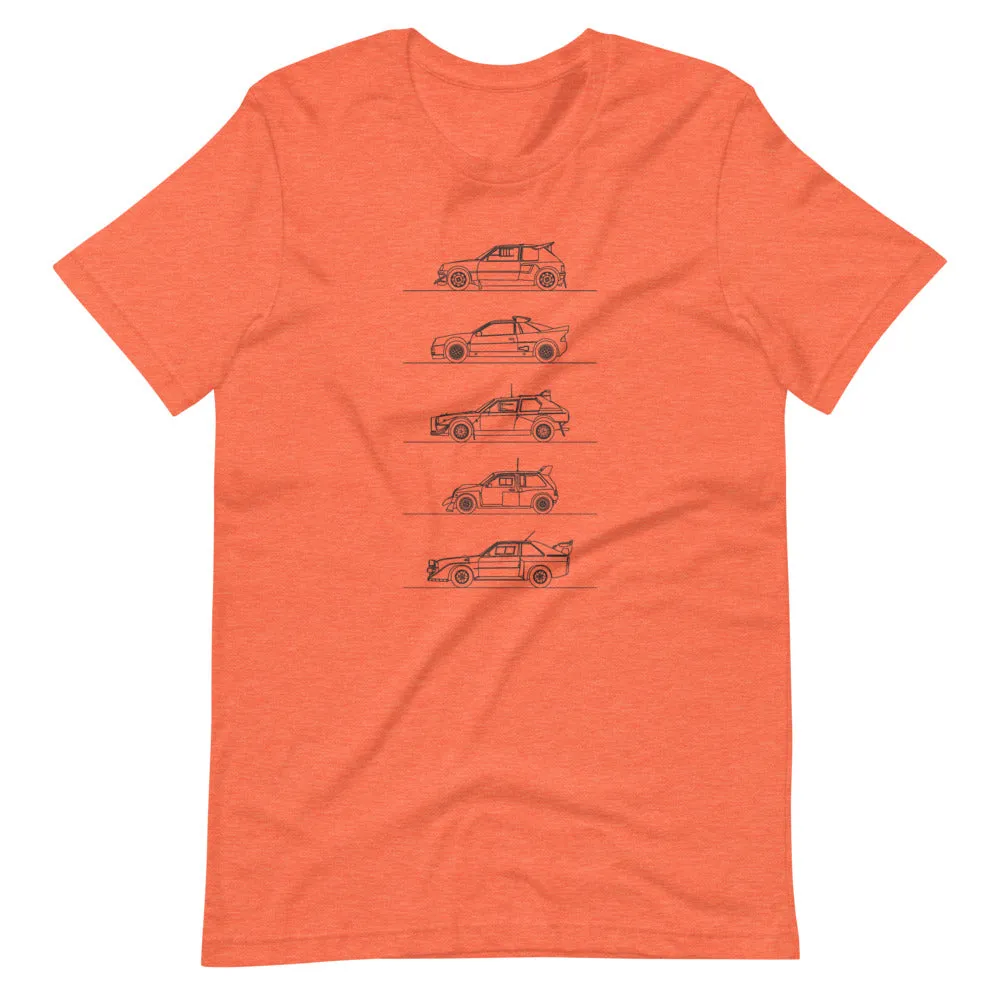 Group B Rally Legends Silhouette T-shirt